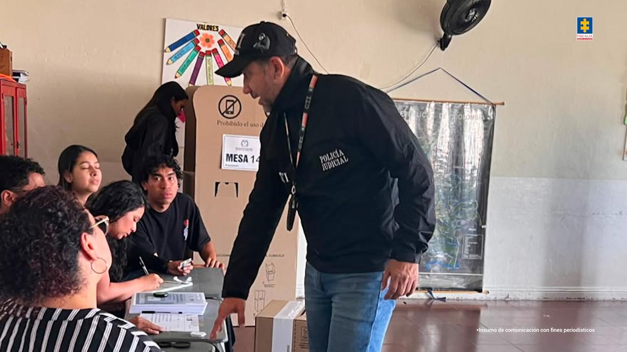 ELECCIONES 2026. Foto: Fiscalía