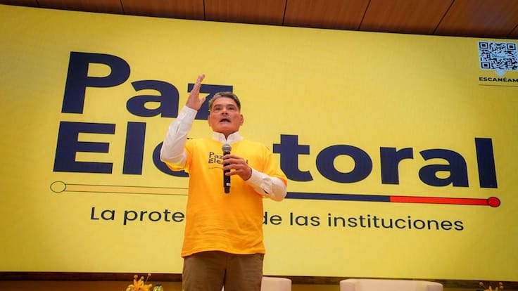 “Tenemos confianza en que no va a pasar nada, el mensaje es de paz electoral”: procurador Eljach