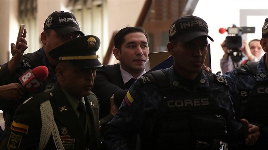 Luis Gustavo Moreno aseguró que llegó a la Fiscalía de Eduardo Montealegre por conducto de Leonidas Bustos y Francisco Ricaurte. Foto: Colprensa