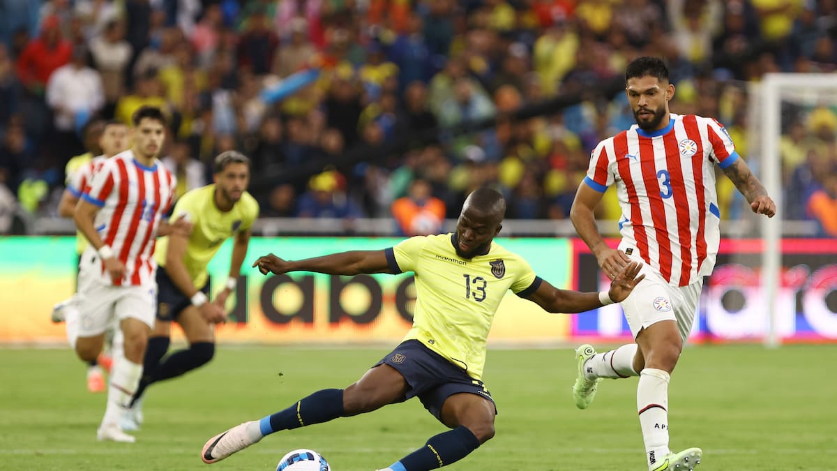 Ecuador y Paraguay no se sacaron diferencias en la novena fecha de las Eliminatorias