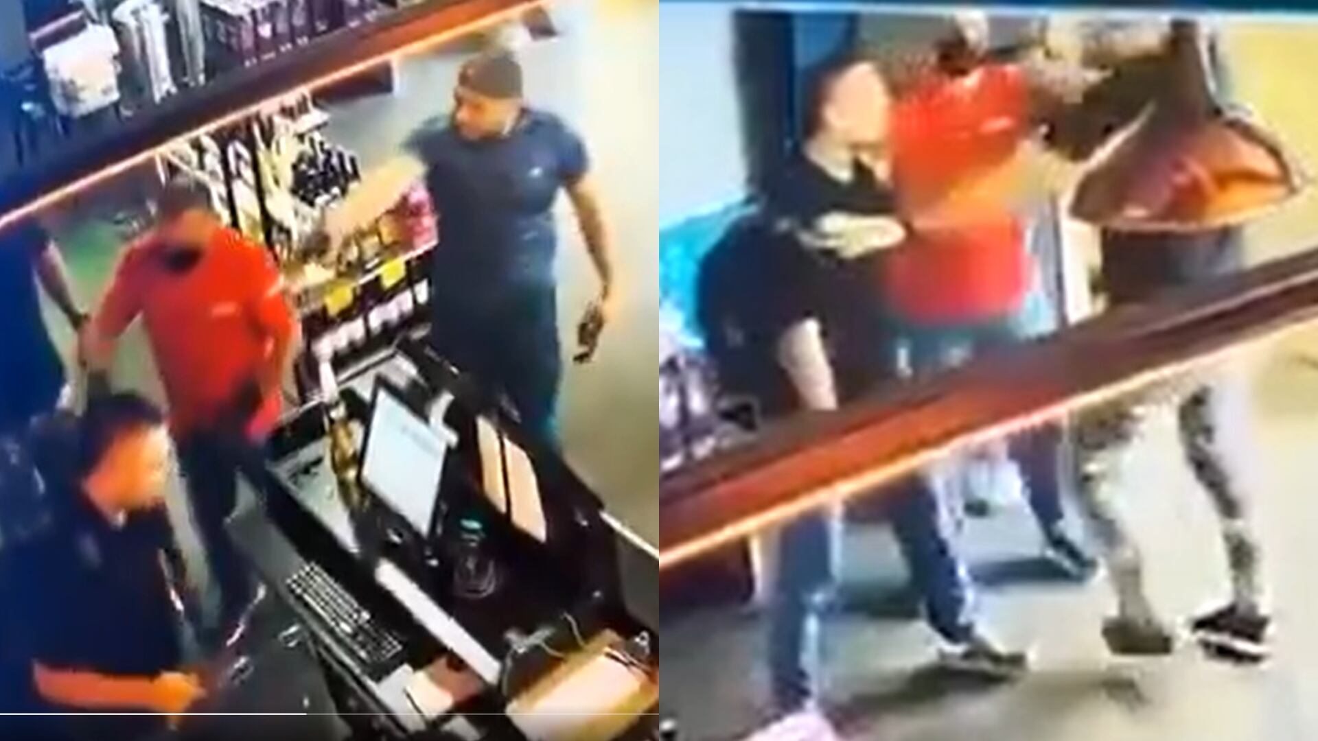 Agresión con arma traumática - Archivo