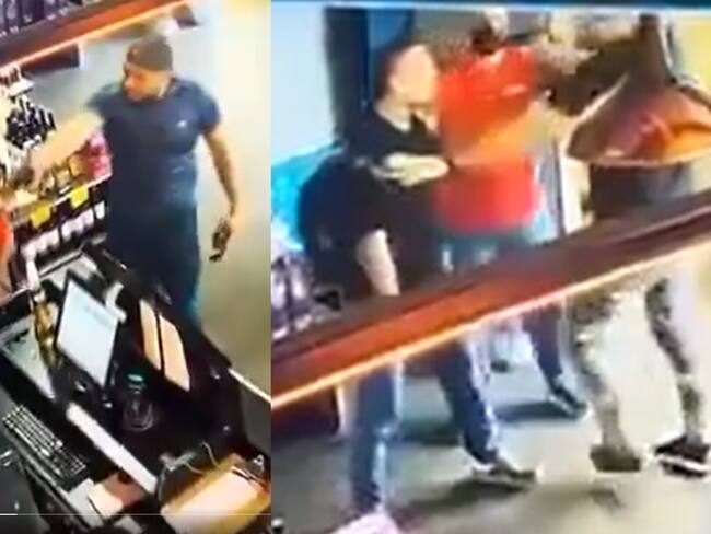 Agresión con arma traumática - Archivo