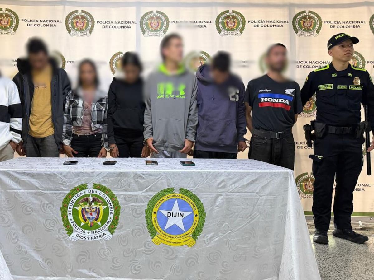 Golpe al microtráfico en Envigado: 10 integrantes de ‘El Trianón’ fueron capturados