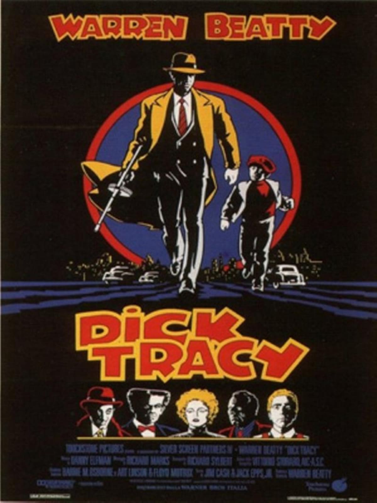 Esta película se filmó en 1990 y su protagonista femenina fue Madonna, haciendo el papel de Breathless Mahoney