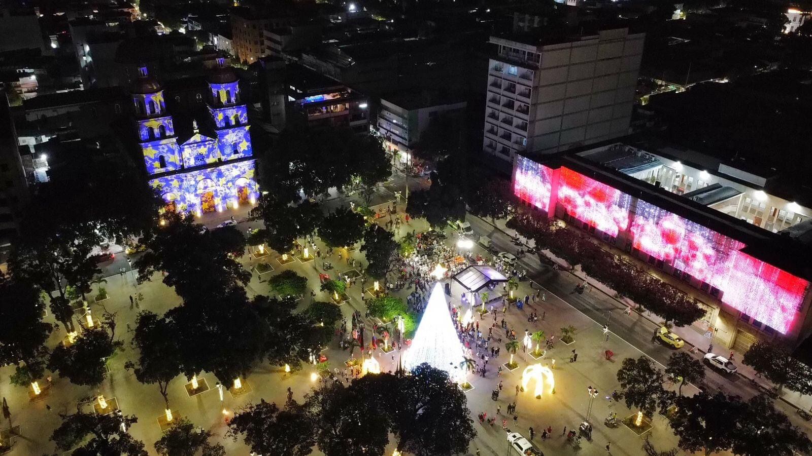 Alumbrado navideño en Cúcuta. / Foto: Archivo.