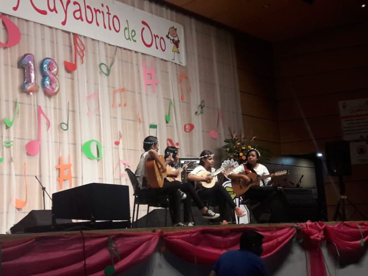 Cuarteto Cuatro Lunas del Valle del Cauca, en la modalidad instrumental