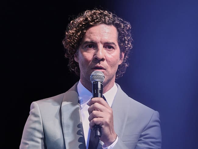 MEXICO CITY, MEXICO - JUNE 1: Singer David Bisbal speaks during a press conference for the Eternos tour at Lunario del Auditorio Nacional on June 1, 2026 in Mexico City, Mexico. (Photo by Medios y Media/Getty Images)