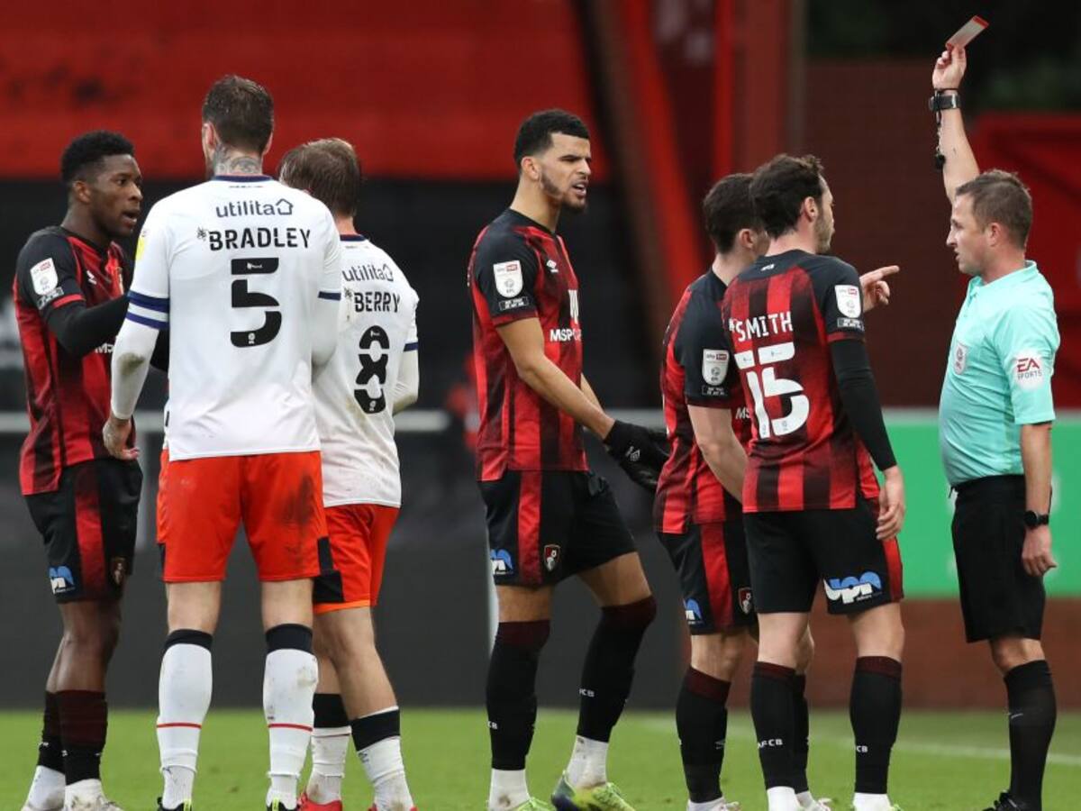 Bournemouth perdió y Jefferson Lerma fue expulsado