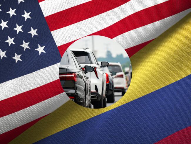 Estados Unidos está amenazando a Colombia con detener la exportación de vehículos hacia el país.