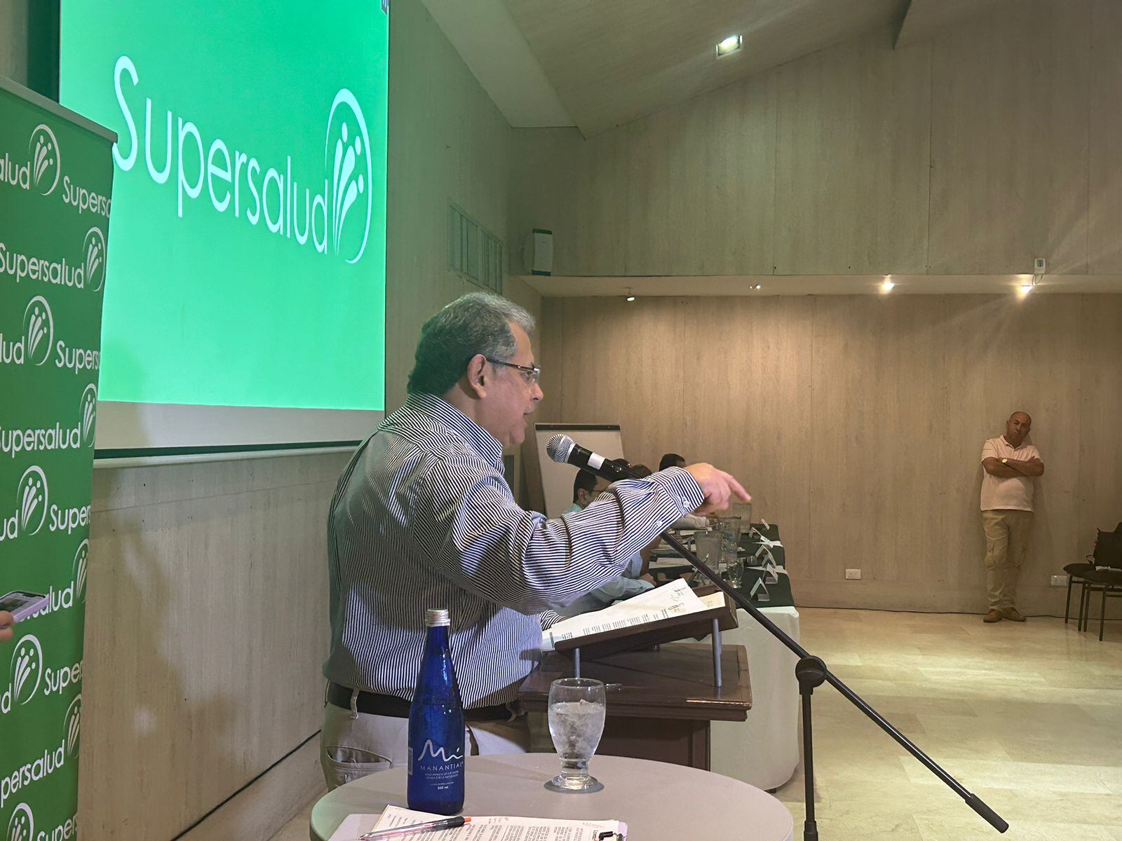 Ulahy Beltrán, superintendente de Salud