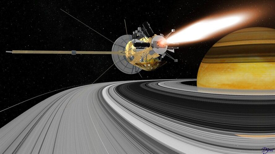 La Nasa confirmó que la sonda Cassiniconsiguió información sobre la presencia de gases en un punto del universo que jamás había sido explorado. Foto: Getty Images