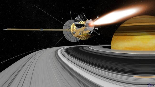 La Nasa confirmó que la sonda Cassiniconsiguió información sobre la presencia de gases en un punto del universo que jamás había sido explorado. Foto: Getty Images