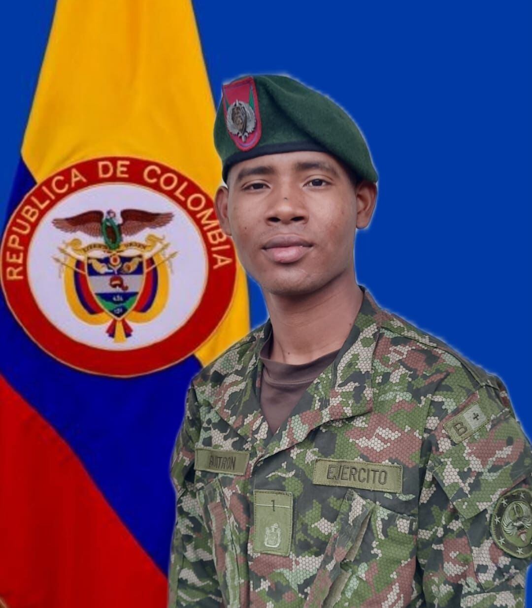 Soldado profesional Juan David Buitrón Caicedo