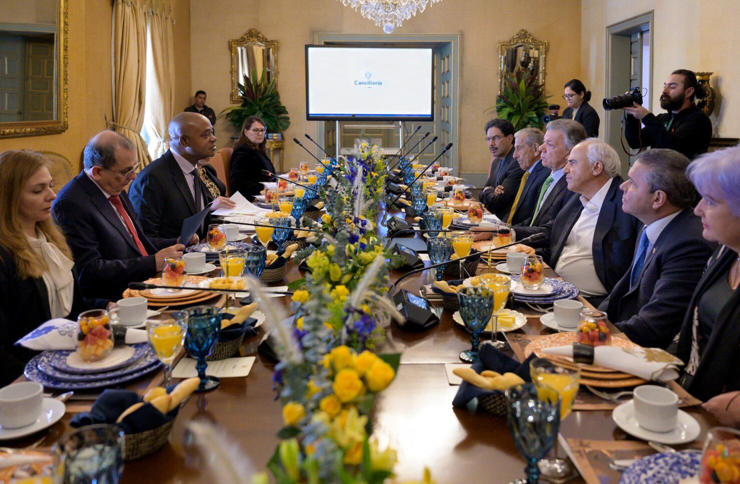 AME2266. BOGOTÁ (COLOMBIA), 21/08/2024.- Fotografía cedida por la Cancillería de Colombia. EFE/ Juan Diego Cano / Presidencia de Colombia / SOLO USO EDITORIAL.