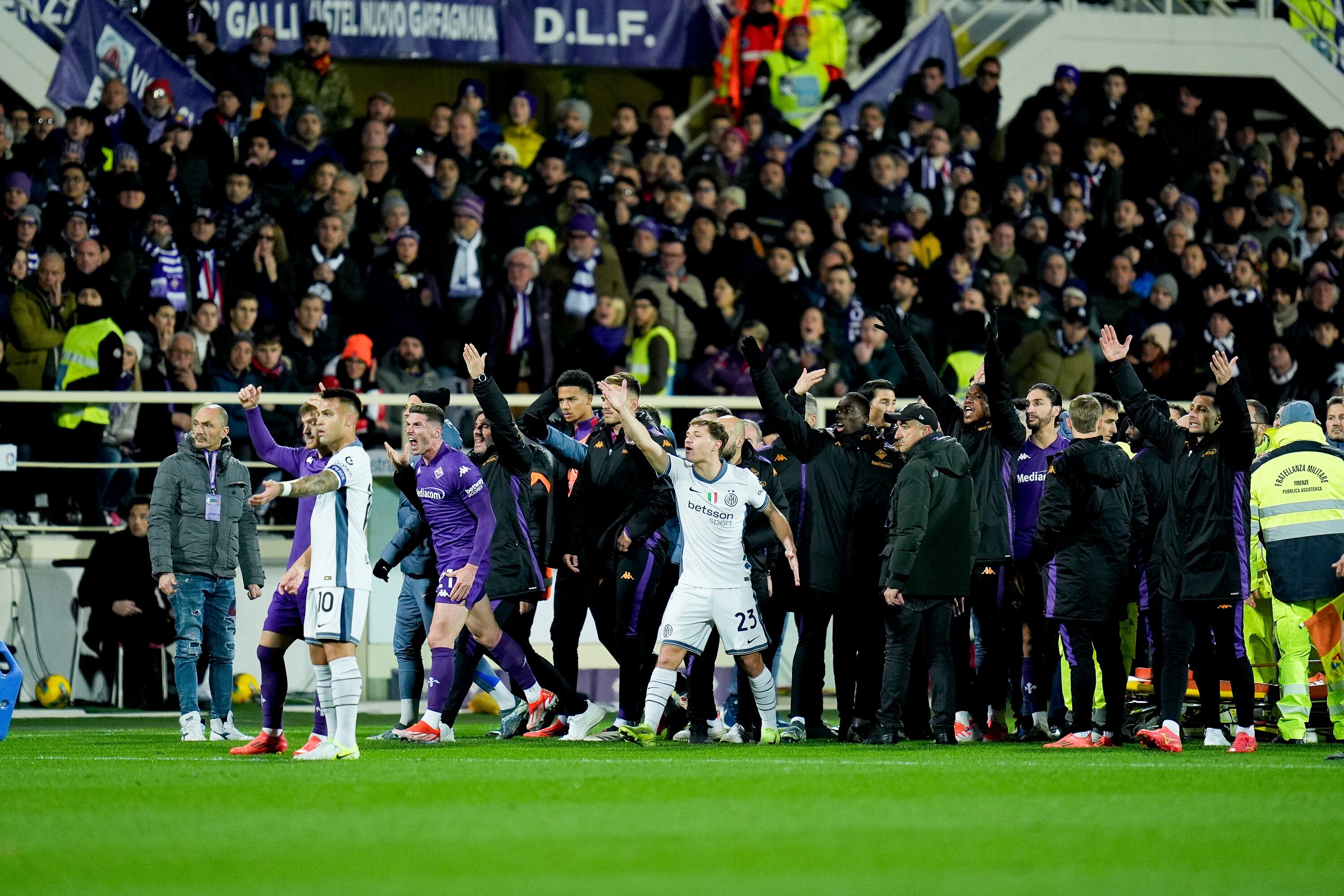 Fiorentina/Inter (Photo by Giuseppe Maffia/NurPhoto via Getty Images)