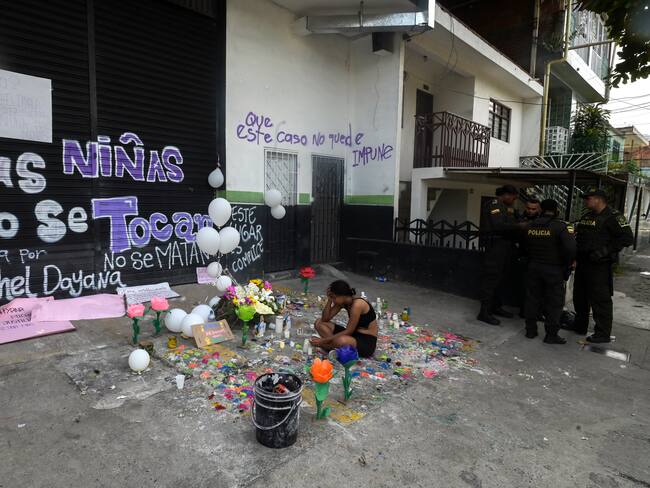 Feminicidio de Michel Dayana González en Cali, Colombia. Foto: JOAQUIN SARMIENTO/AFP via Getty Images