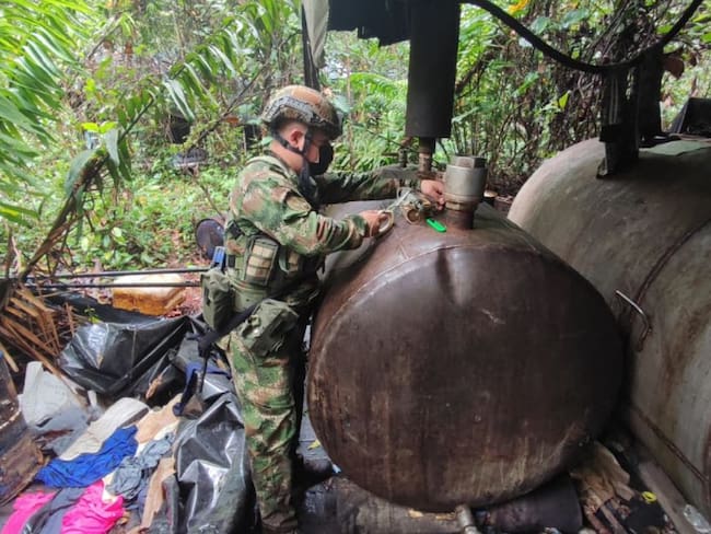 Las autoridades aseguran que se afectaron las finanzas de disidencias FARC en 4 millones de dólares.