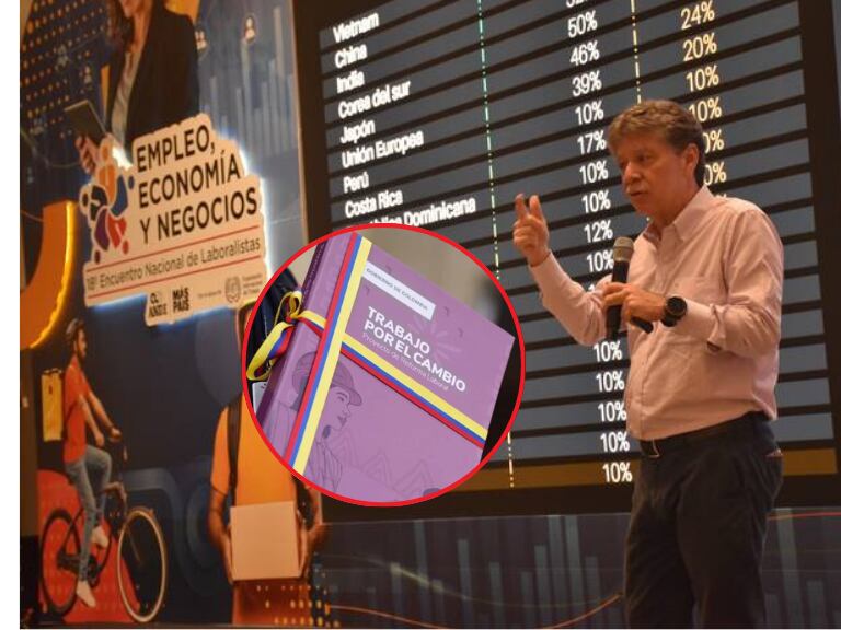 Bruce Mac Master en el 18º Encuentro Nacional de Laboralistas - Foto: ANDI