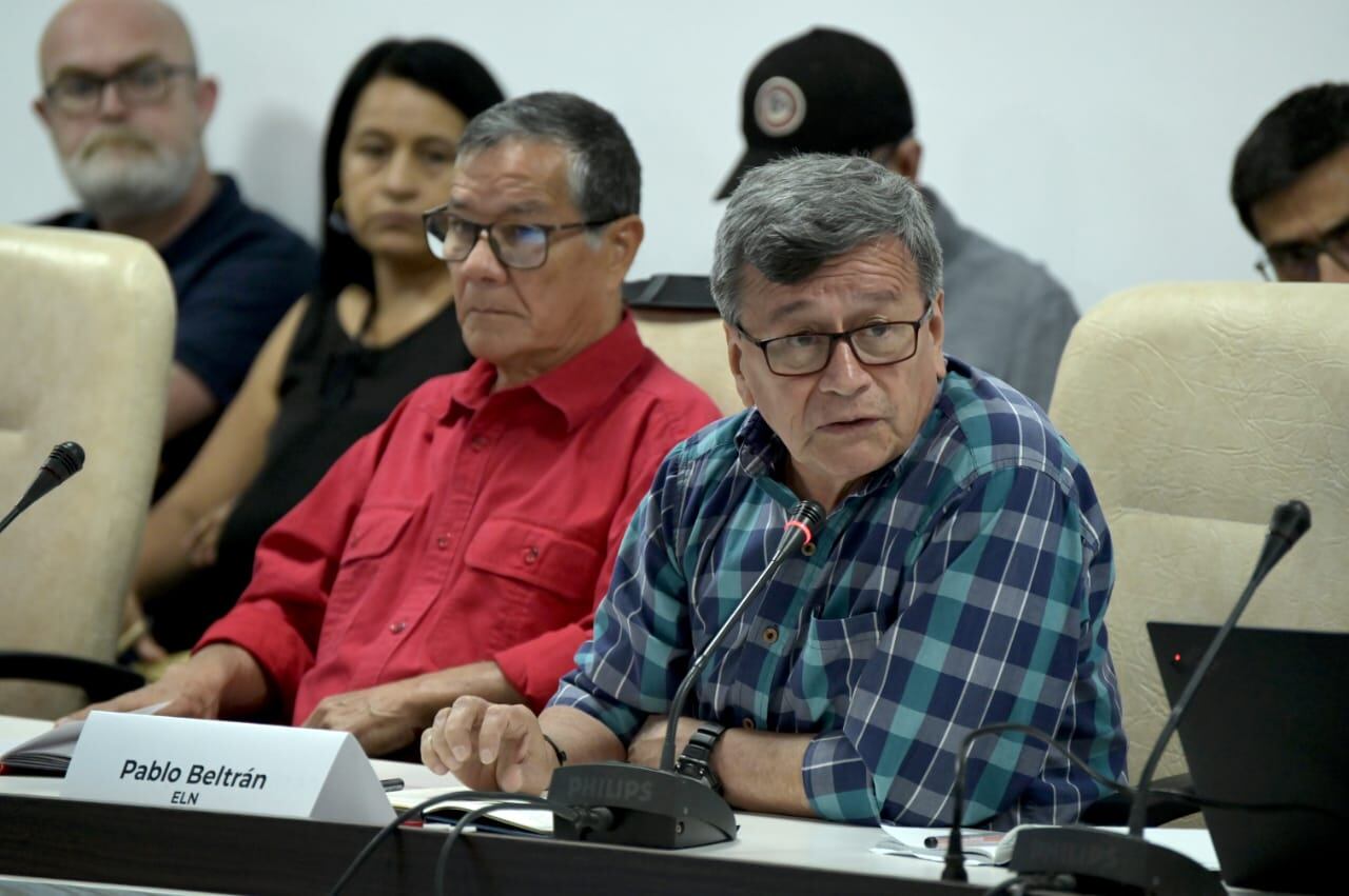 Delegación de diálogos del ELN. Cortesía