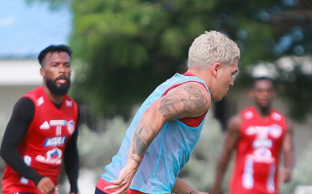 Juan Fernando Quintero en su pretemporada con el Junior / Twitter: @JuniorClubSA