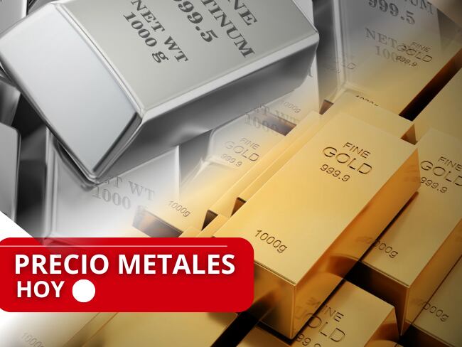 Precio de los metales en Colombia // lingotes de oro y plata