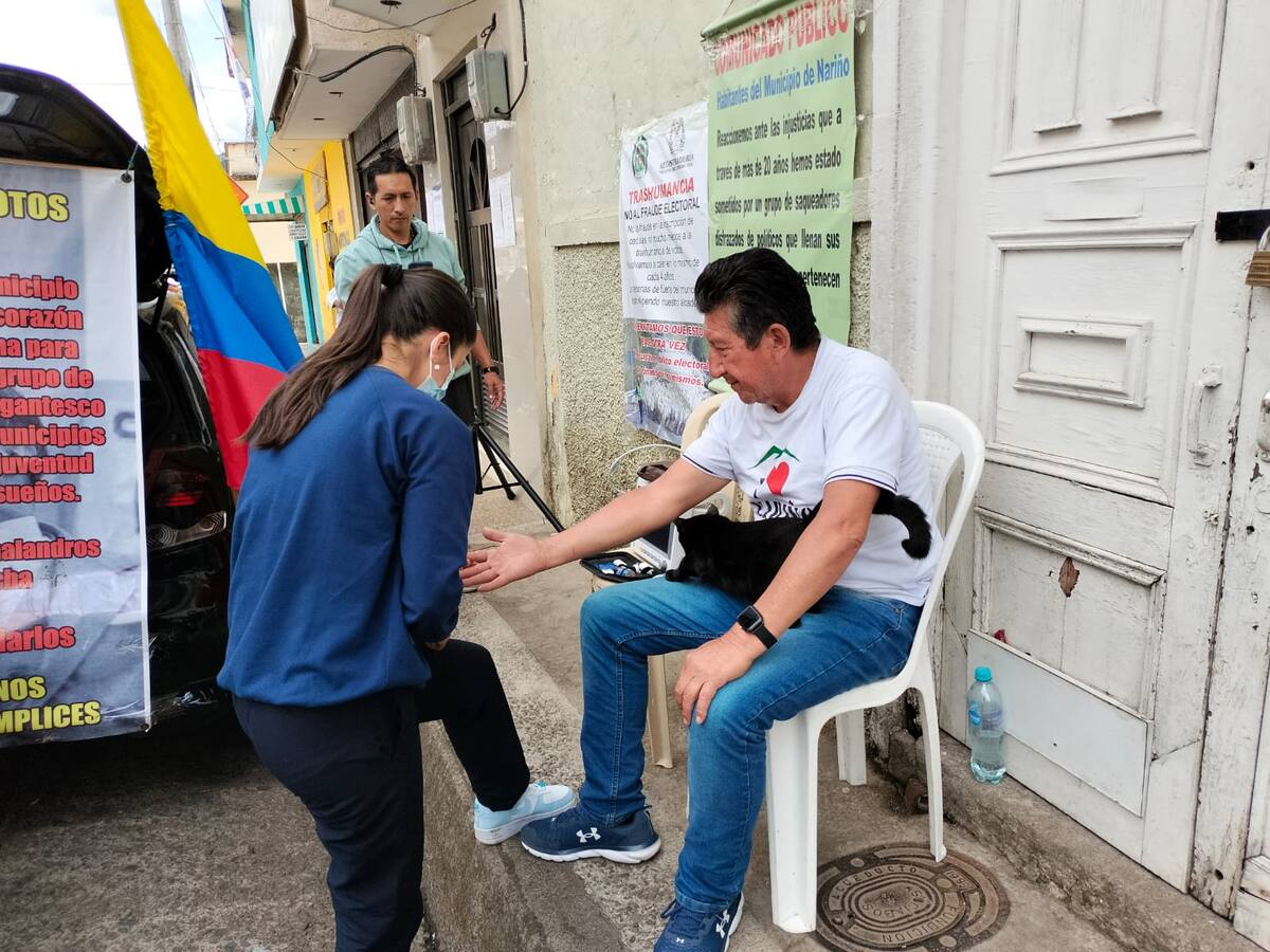 Candidato entró en huelga de hambre para denunciar trashumancia en su municipio