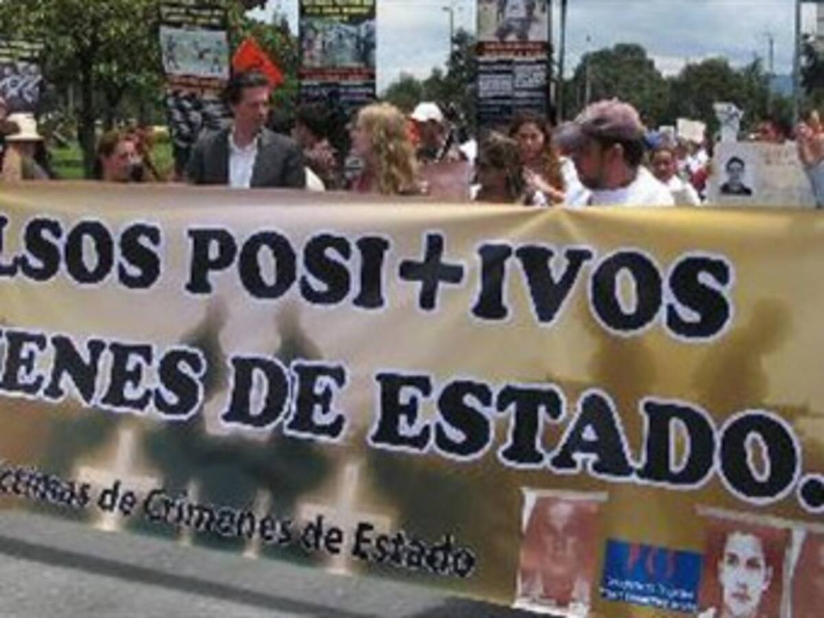 Comunidad de Soacha marcha en contra de 'falsos positivos' y panfletos amenazantes