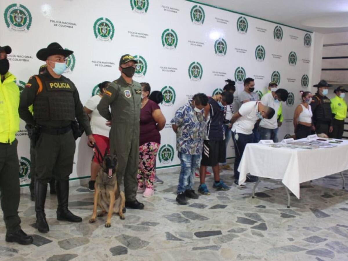 11 personas capturadas en operativos contra el microtráfico en Ibagué