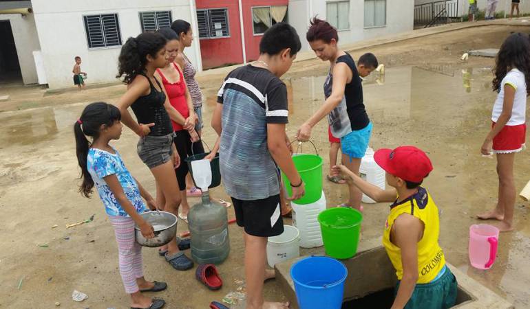 La emergencia se presenta en el barrio Ciudad Rodeo