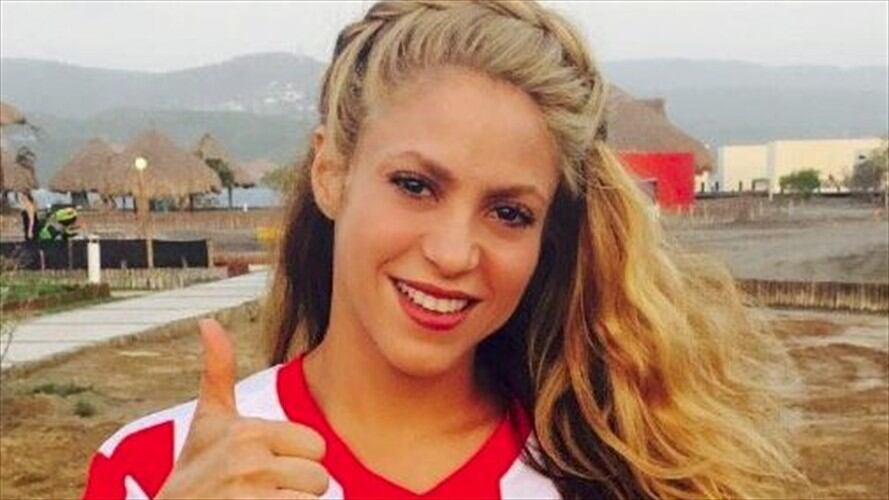 Shakira . Foto: En Twitter:  @shakira