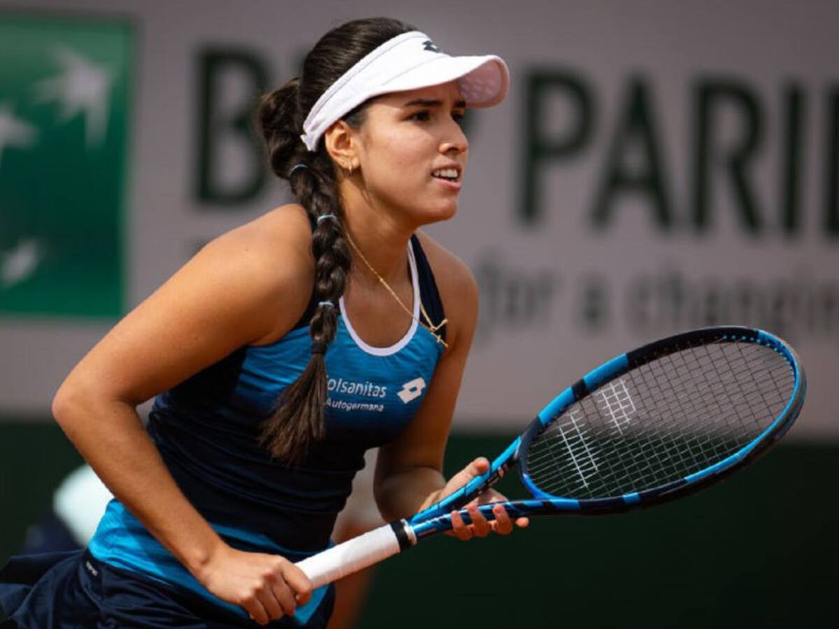 Camila Osorio tendrá un difícil estreno en la gira sobre césped