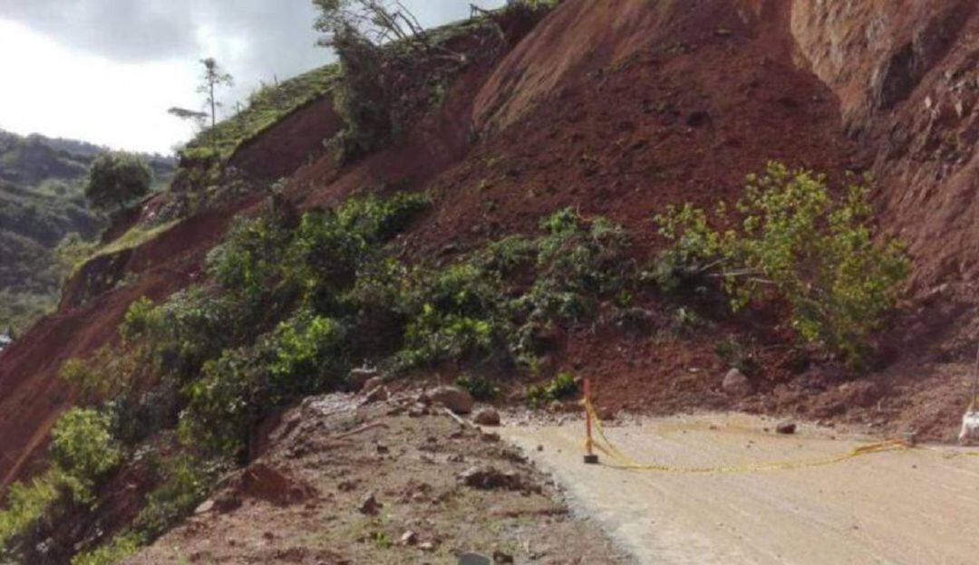 Deslizamientos de tierras en Caldas