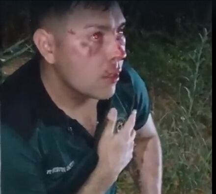 Patrullero ocasiona accidente