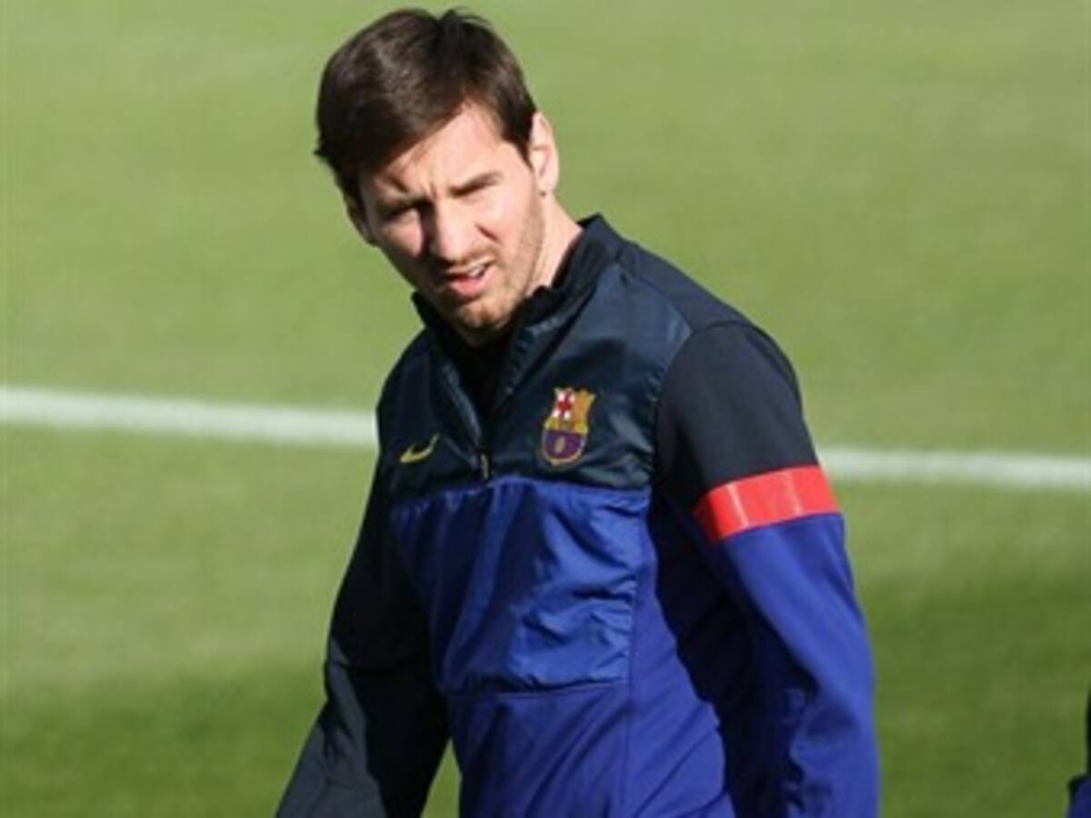 Messi será suplente en el juego de vuelta entre Barcelona y PSG por Liga de Campeones