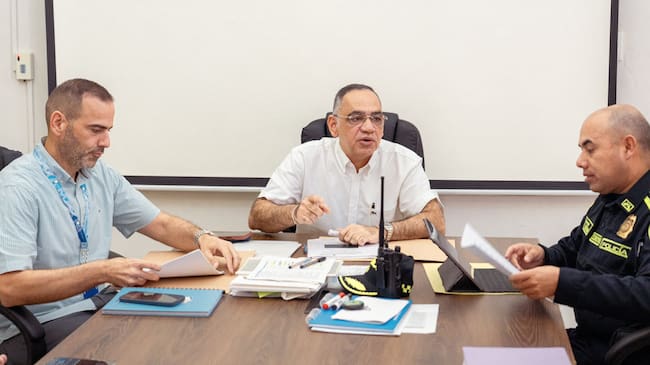 Autoridades analizarán la seguridad de Santa Marta.Foto: Alcaldía de Santa Marta