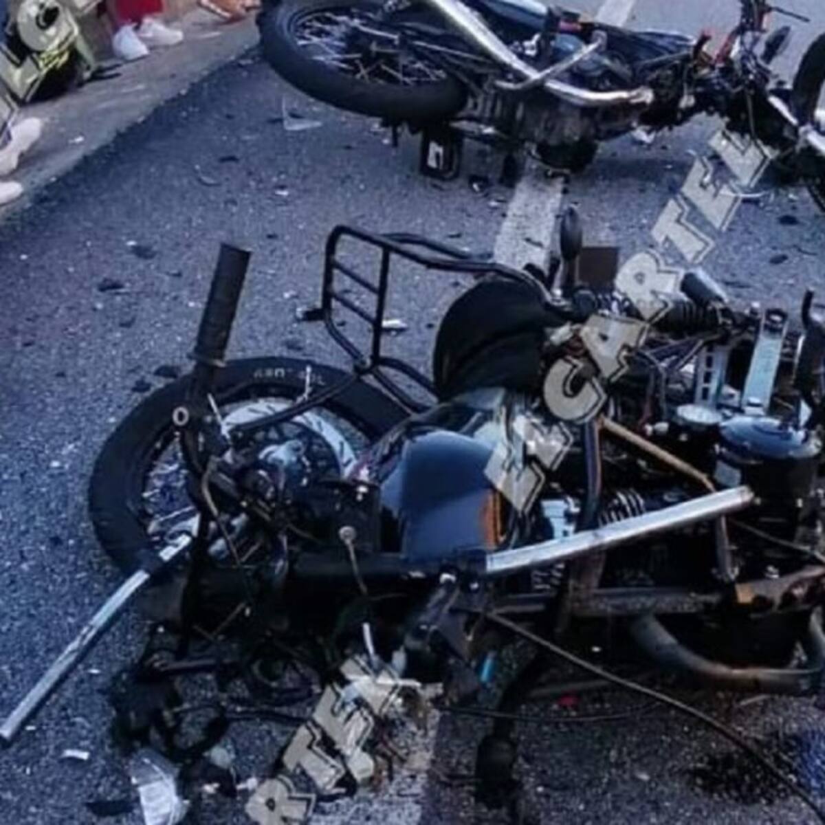 Un muerto y dos heridos dejó choque vía al aeropuerto
