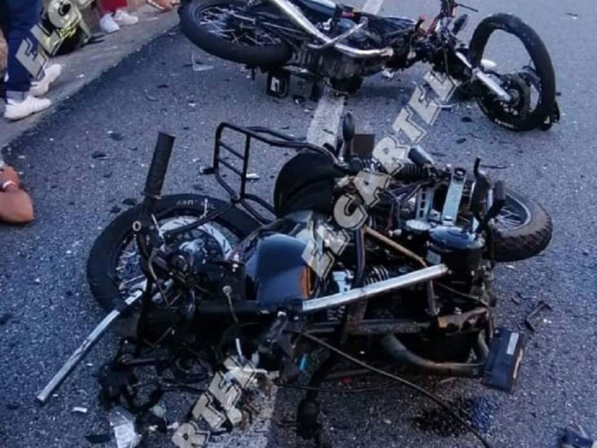 Un muerto y dos heridos dejó choque vía al aeropuerto