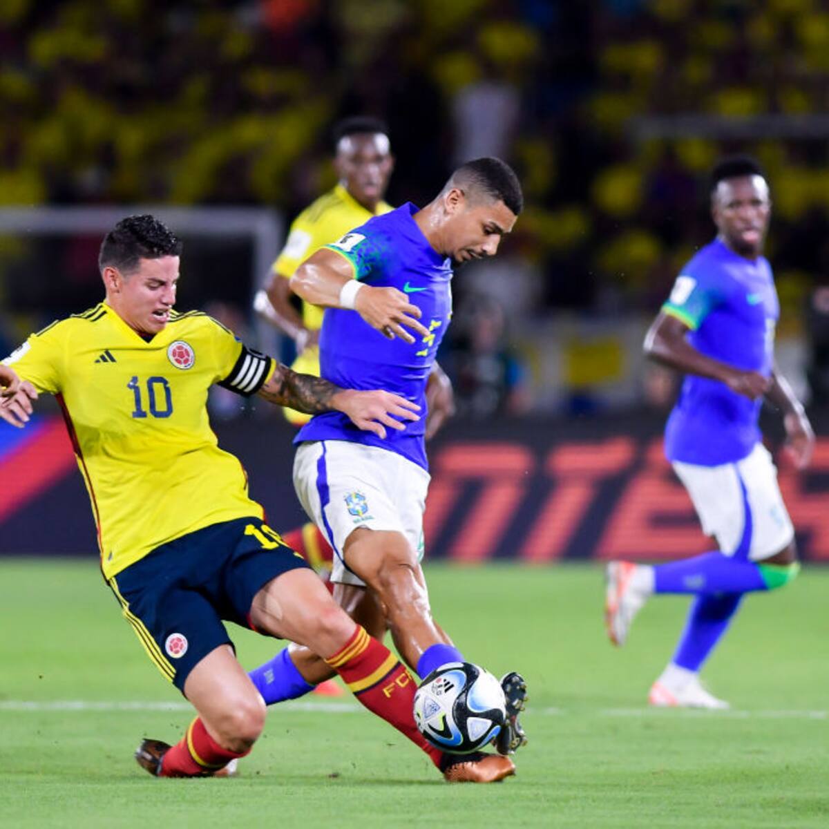 Confirmada la fecha, hora y estadio para el partido Brasil vs. Colombia por Eliminatorias
