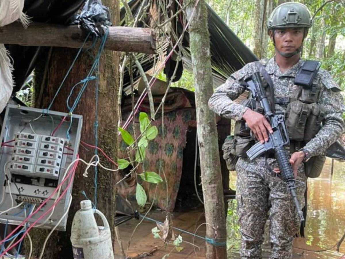 Destruyen complejo cocalero de disidencias FARC en Meta