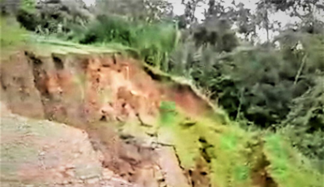 Derrumbe en Santander de Quilichao