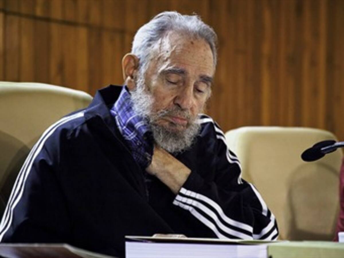 Fidel Castro reaparece en público después de casi un año de ausencia