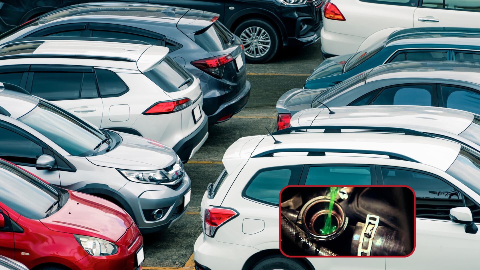 Refrigerante en el carro / cortesía Getty