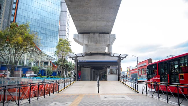 Habilitan por completo la estación de Transmilenio Calle 26. Foto: Suministrada Transmilenio.