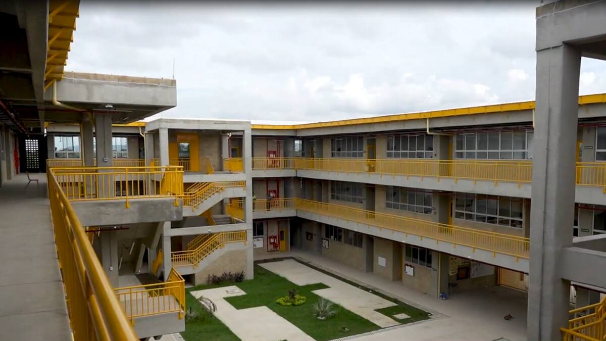 ¡Es una realidad! Estudiantes disfrutan del megacolegio IE San Felipe Neri en Cartagena