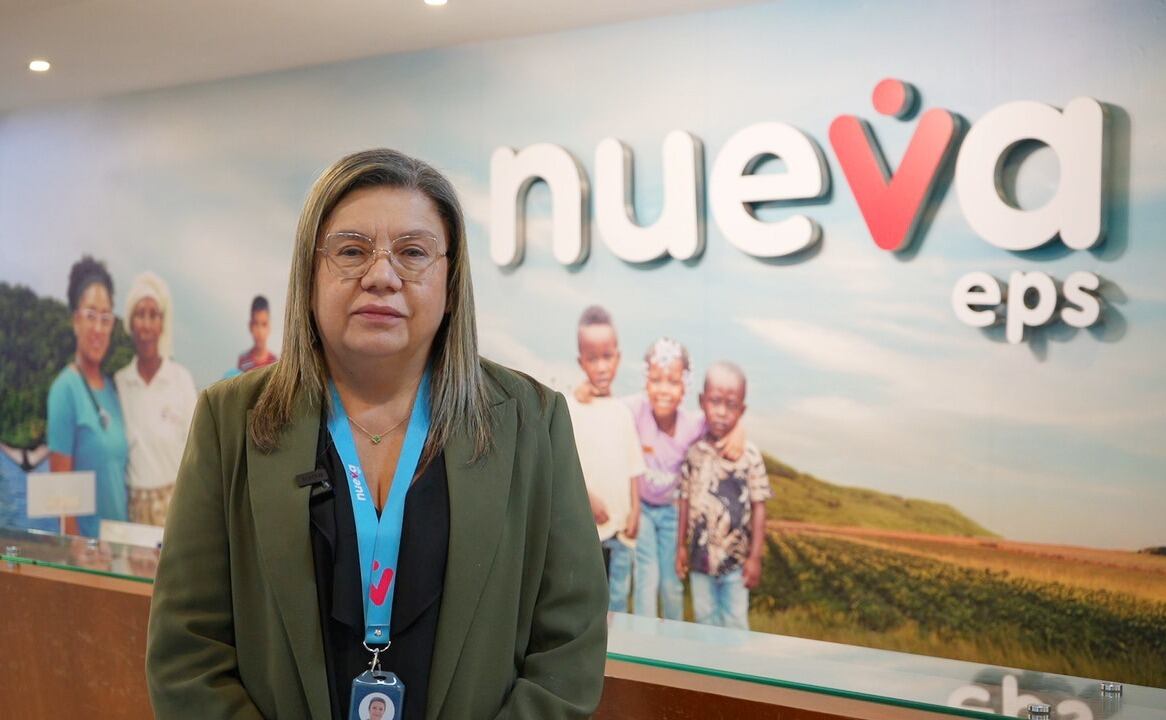 Gloria Polanía, quien hasta el viernes pasado fue la interventora de la Nueva EPS