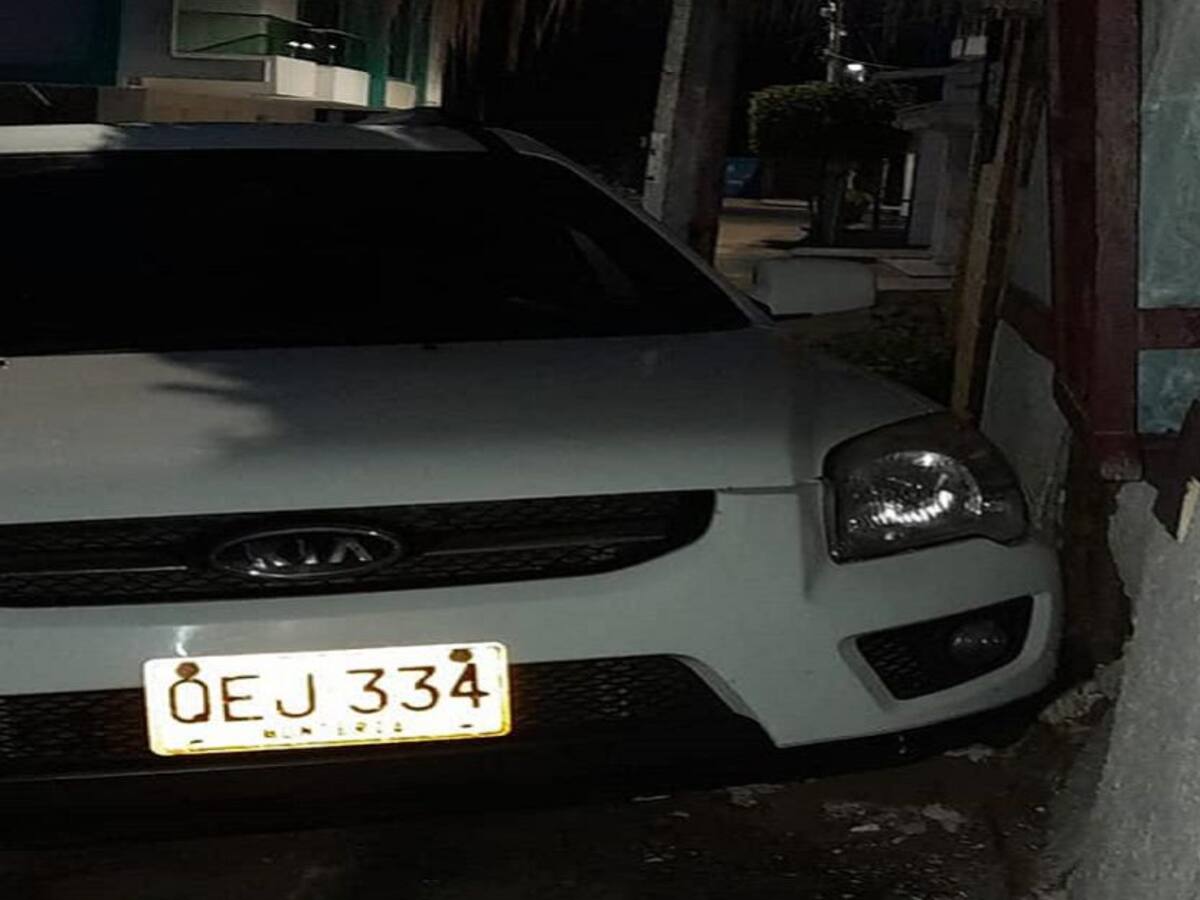 Un funcionario se accidentó en Sahagún en aparente estado de embriaguez