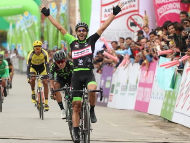 Carlos Julián Quintero ganó la sexta etapa de la Vuelta Colombia 2018