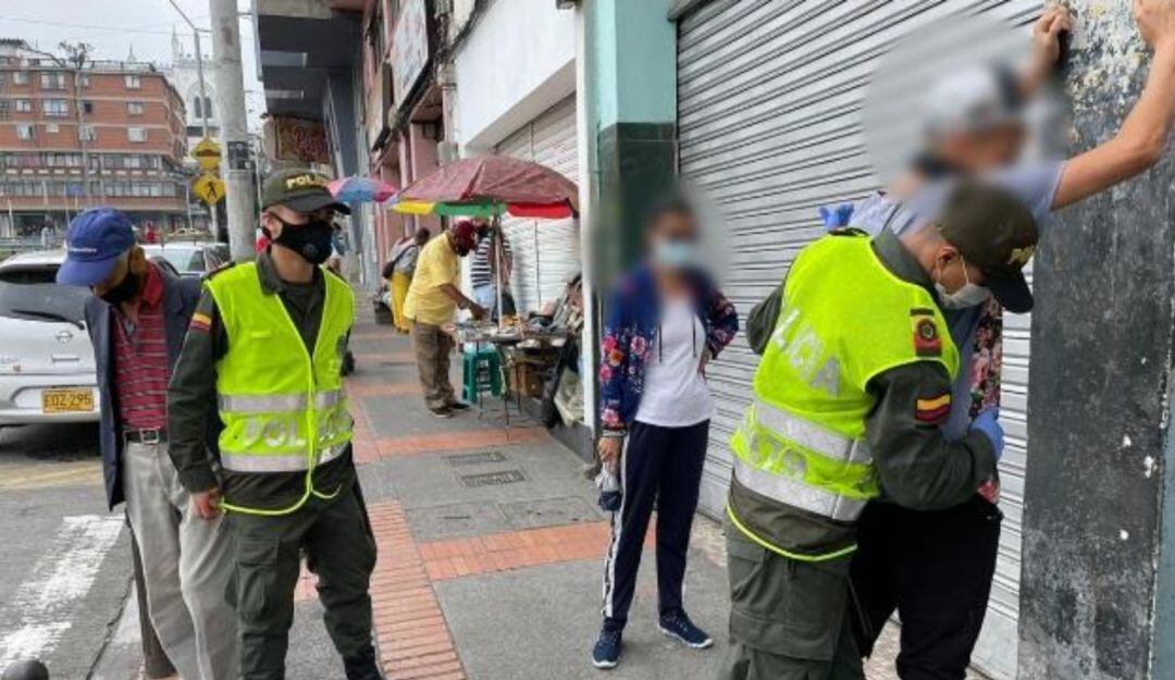 Operativos policiales en Manizales