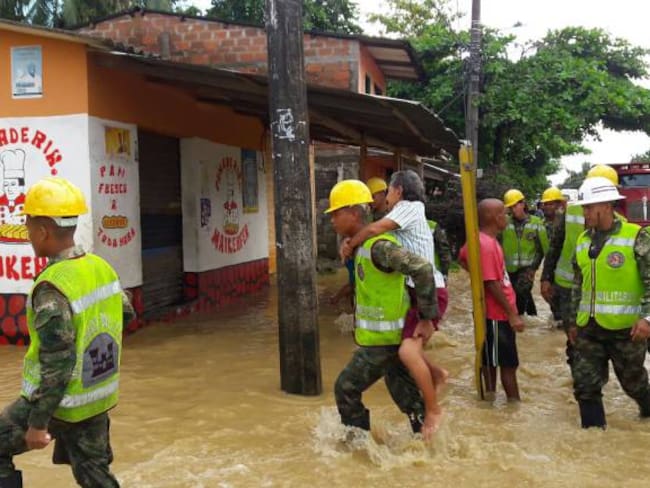 Lluvias en Urabá generaron inundaciones en Carepa y Apartadó