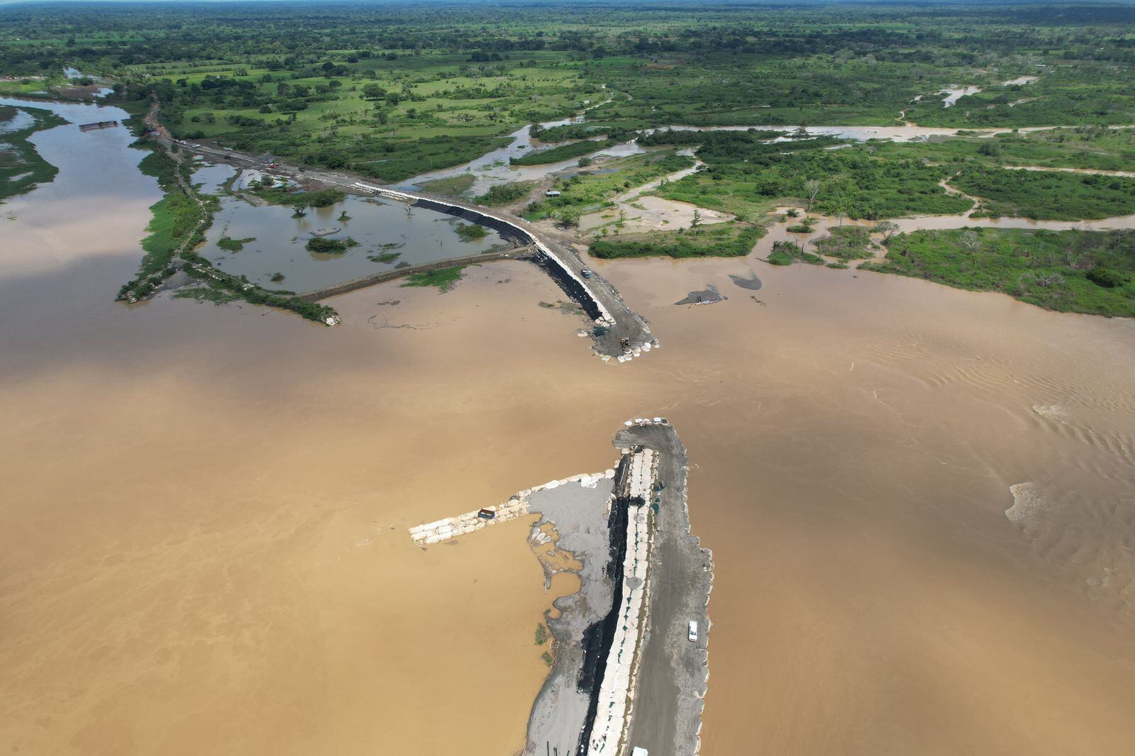 El boquete de Caregato.